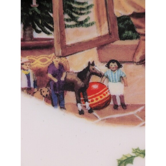 Lenox International Victorian Santa Christmas Ltd Ed Plate Collection Chile 2004 - Picture 5 of 12